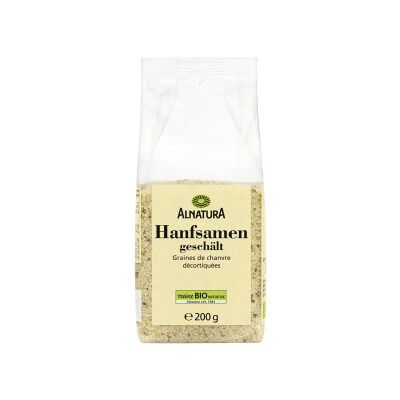 Alnatura Bio Hanfsamen geschält 200G Alnatura Bio Hanfsamen geschält 200G