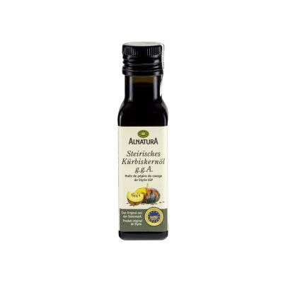 Alnatura Bio Steirisches Kürbiskernöl g.g.A. 100ML Alnatura Bio Steirisches Kürbiskernöl g.g.A. 100ML