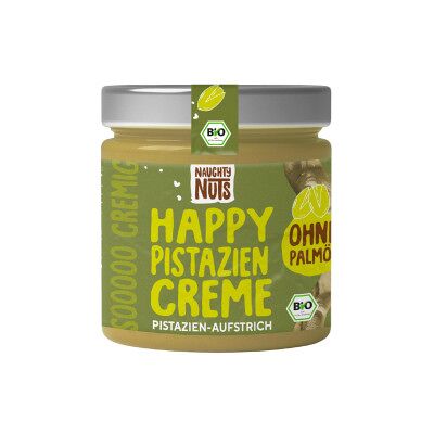 Naughty Nuts Bio Happy Pistazien Creme 200G Naughty Nuts Bio Happy Pistazien Creme 200G