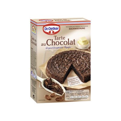 Dr.Oetker Backmischung Tarte au Chocolat 470G Dr.Oetker Backmischung Tarte au Chocolat 470G