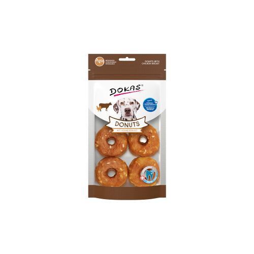 Dokas Donuts mit Hühnerbrust 160G