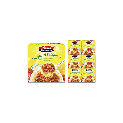 Sonnen Bassermann Spaghetti Bolognese Menü 6x375G
