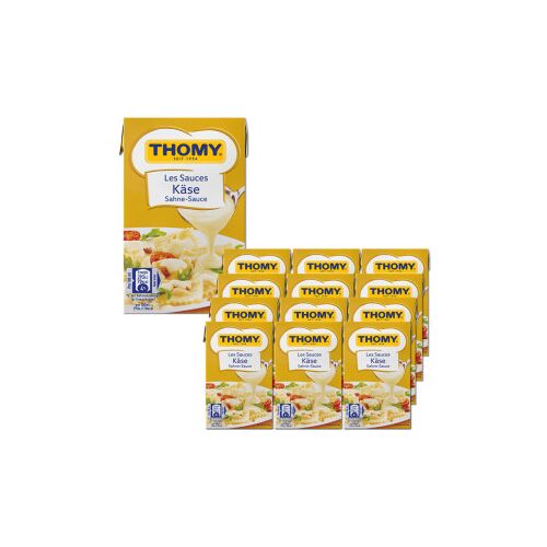 Thomy Les Sauces Käse Sahne-Sauce 12x250ML