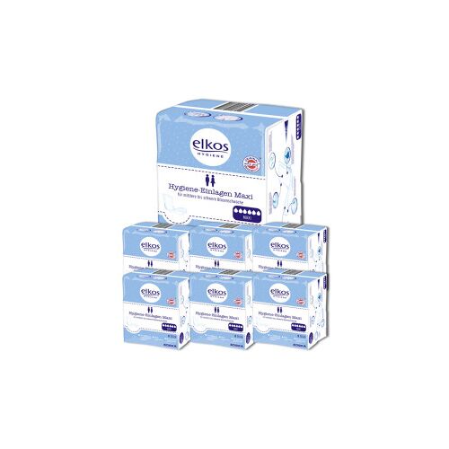 elkos Hygiene-Einlagen Maxi 6x8ST