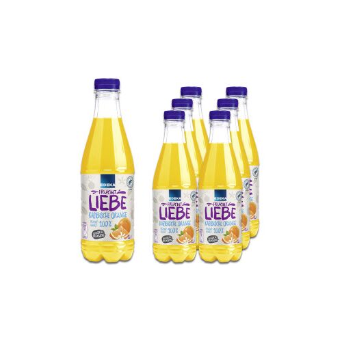 EDEKA Fruchtliebe Karibische Orange 6x1l