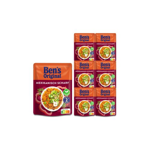 Ben's Bens Original Express Mexikanisch scharf 6x220g