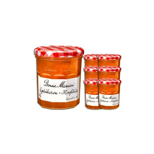 Bonne Maman Aprikosen-Konfitüre 6x370G