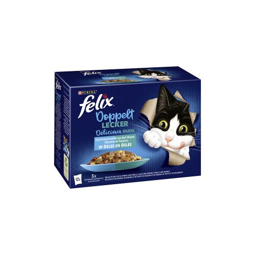 Felix Doppelt Lecker Geschmacksvielfalt aus dem Wasser 12x85g