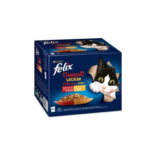 Felix so gut wie es aussieht Doppelt Lecker Vielfalt vom Land 24x85g