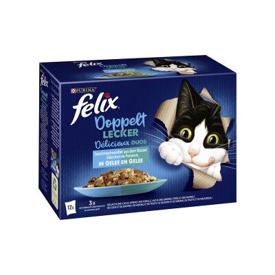 Felix Doppia Delizia - Nassfutter für Katzen Felix Doppia Delizia - Nassfutter für Katzen