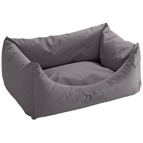 Hunter Hundesofa Gent Antibakteriell Grau L 100 x 70 cm