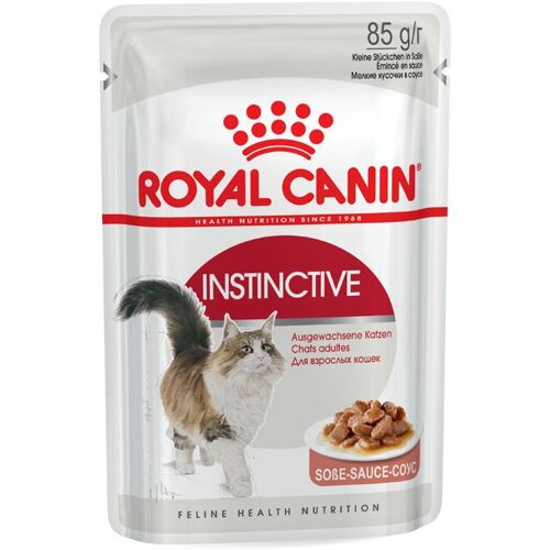 ROYAL CANIN INSTINCTIVE Katzenfutter nass in Soße 12x85 g