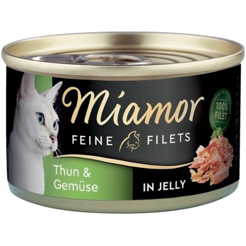 Miamor Katzen Futter Dose Feine Filets Thunfisch & Gemüse 100g