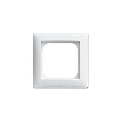 neutral 1-fach Steckdosenrahmen weiß 8,1 x 8,1 cm