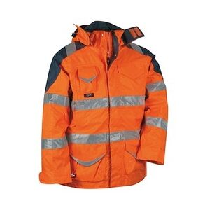 COFRA® Herren Warnjacke Winter PROTECTION orange Größe 58