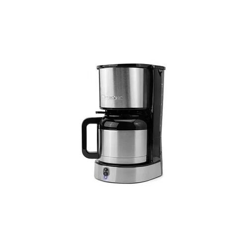 Clatronic KA 3805 Kaffeemaschine silber, 8-10 Tassen