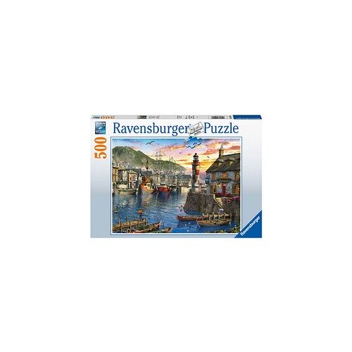 Ravensburger Morgens am Hafen Puzzle 500 Teile