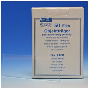 hygiene100 Objektträger ELKA 76 x 26 mm (50 Stck.)