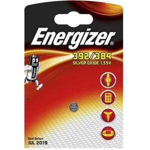 hygiene100 Energizer Uhren-Batterie 392/384 Typ SR41/SR736W, 1,55 V