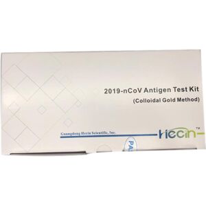 hygiene100 Hecin 2019-nCoV Antigen Test Kit  3/1 - Clungene ersatz Restposten