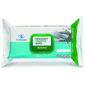 hygiene100 Dr.Schumacher Descosept Sensitive Wipes 60er