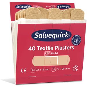 hygiene100 Salvequick Textilpflaster Refill (40 Strips)