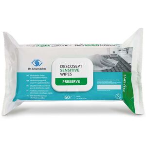 hygiene100 Descosept Sensitive Wipes Desinfektionstücher (60 T.)