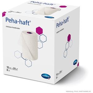 hygiene100 Peha-haft Fixierbinden 20 m x 10 cm, lose (8 Rl.)