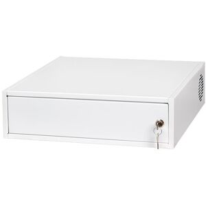 Stalflex Metall-Sicherheits-Rack-Gehäuse-Container 19" 3u, 420 Mm Für Videoüberwachung Dvr Mit Schlüssel Chr19-3u-420w