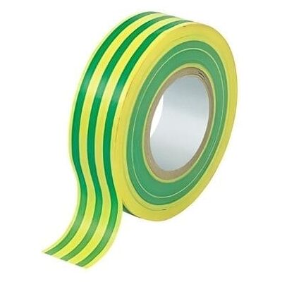 Faeg Pvc Isolierband Grün/gelb Selbstverlöschend 0,13x19mm Für 25m - Fg27191 Faeg Pvc Isolierband Grün/gelb Selbstverlöschend 0,13x19mm Für 25m - Fg27191
