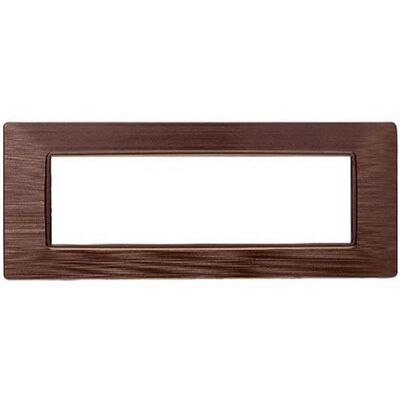 Ettroit Kompatible Abdeckrahmen Vimar Plana 7 Module Kunststoff Satiniert Bronze Farbe Ev85610 Ettroit Kompatible Abdeckrahmen Vimar Plana 7 Module Kunststoff Satiniert Bronze Farbe Ev85610