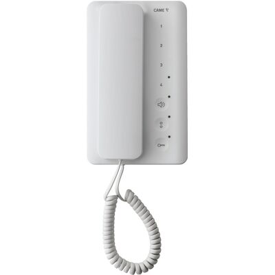 Came Weiß Gegensprechanlage mit Soft-Touch-Tasten - Unterstützung 6 Anrufe Came Weiß Gegensprechanlage mit Soft-Touch-Tasten - Unterstützung 6 Anrufe