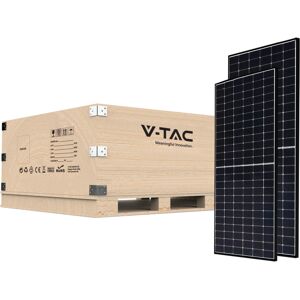 V-Tac Vt-450mh Set 10,8 Kw Monokristallines Photovoltaik-Solarpanel 450 W 1903 X 1134 X 35 Mm Set 24 Stück