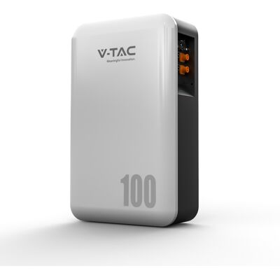 V-Tac VT-48100-W2 Speicherbatterie - 6,14 kWh - IP65 V-Tac VT-48100-W2 Speicherbatterie - 6,14 kWh - IP65