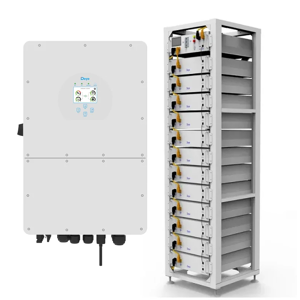 V-Tac Deye Kit Hochspannungs-Photovoltaik-Dreiphasen-Hybrid-Wechselrichter 50 Kw Ip20 + 12 Batterien Lfp-Speicher 61,44 Kwh 22022