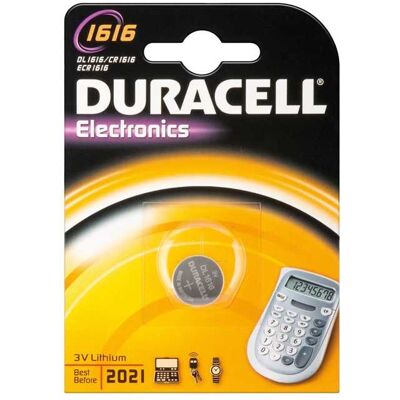 Duracell 1616 3v Lithium-Batterie - Packung Mit 1 Stück Duracell 1616 3v Lithium-Batterie - Packung Mit 1 Stück