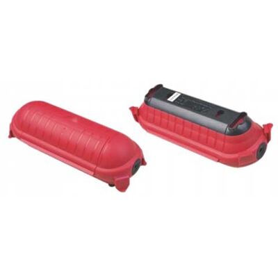 V-TAC Sicherheitsschacht PVC Rot/Schwarz IP44 - Schutz für Steckdosen V-TAC Sicherheitsschacht PVC Rot/Schwarz IP44 - Schutz für Steckdosen