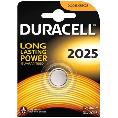 Duracell Lithium-Batterie-Taste Cr2025 3v - Packung Mit 1 Stück Duracell Lithium-Batterie-Taste Cr2025 3v - Packung Mit 1 Stück
