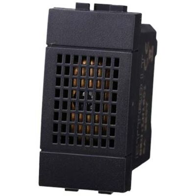 ETTROIT Space Serie Türklingel - Schwarz, 6A, 230V, Kompatibel mit BTicino LN1601 ETTROIT Space Serie Türklingel - Schwarz, 6A, 230V, Kompatibel mit BTicino LN1601