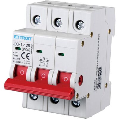 ETTROIT JXH1-125-3P-40A 3-poliger Isolationsschalter - Schalter ETTROIT JXH1-125-3P-40A 3-poliger Isolationsschalter - Schalter