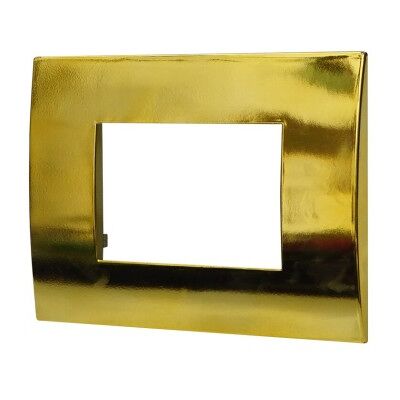 Ettroit Platte Serie Venus 3p Kunststoff Farbe Gold Glänzend Kompatibel Mit Vimar Arke Va83312 Ettroit Platte Serie Venus 3p Kunststoff Farbe Gold Glänzend Kompatibel Mit Vimar Arke Va83312