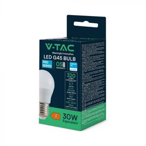 V-Tac Pro Vt-1812 Led-Lampe E14 Tropfen G45 3,7 W Smd-Chip Samsung Kaltweiß 6500 K Sku 8047