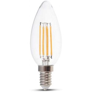 V-Tac Vt-1986 Led-Kerzenglühlampe 4w E14 100lm/w Warmweiß 3000k 214301