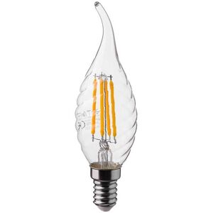 V-Tac Vt-1995 Led-Glühbirne Candle Twisted Filament Puff 4w E14 Naturweiß 4000k 214431