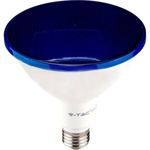 V-Tac Vt-1227 17w Led Lampe Bulb Smd Par38 E27 Blaues Licht Wasserdicht Ip65 - Sku 92066