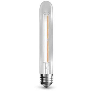 V-Tac Vt-2042 Led-Glühbirne E27 2w 100lm/w Röhrenförmiger Zylinderfaden Aus Transparentem Glas T30 Warmweiß 3000k - Sku 217251