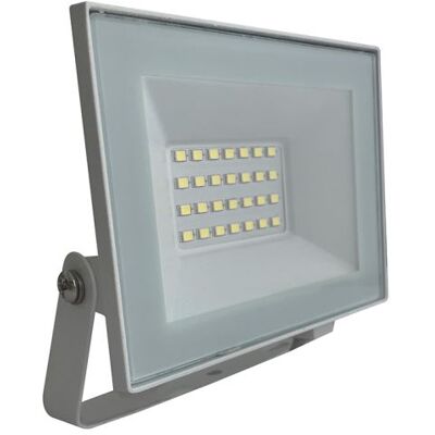 V-Tac 20w Slim Led Flutlicht Ip65 4000k Weiß – E-Serie (1510 Lm) Mit Integriertem Treiber 23983 V-Tac 20w Slim Led Flutlicht Ip65 4000k Weiß – E-Serie (1510 Lm) Mit Integriertem Treiber 23983
