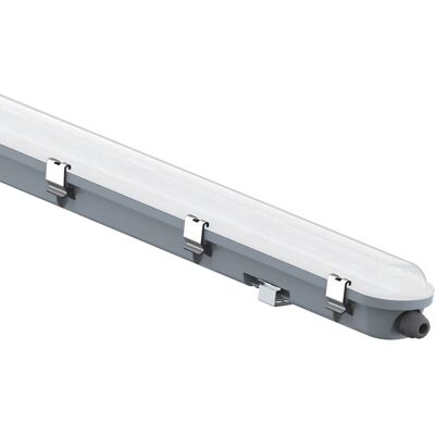 V-Tac Wasserdichte Led-Deckenleuchte 48 W 120 Lm/w Mikrowellensensor 150 Cm Licht 4000 K Ip65 – Sku 24015 V-Tac Wasserdichte Led-Deckenleuchte 48 W 120 Lm/w Mikrowellensensor 150 Cm Licht 4000 K Ip65 – Sku 24015