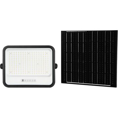 V-Tac 40w Solar-Led-Flutlicht Mit Dämmerungssensor, Fernbedienung, Farbtemperatur 2000k-8000k, Schutzart Ip65 - 24086 V-Tac 40w Solar-Led-Flutlicht Mit Dämmerungssensor, Fernbedienung, Farbtemperatur 2000k-8000k, Schutzart Ip65 - 24086