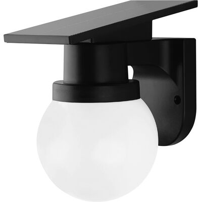 V-Tac 0,9w Cct Solar-Led-Wandleuchte Mit Fernbedienung, Schwarz, Ip54 – Artikelnummer 24152 V-Tac 0,9w Cct Solar-Led-Wandleuchte Mit Fernbedienung, Schwarz, Ip54 – Artikelnummer 24152